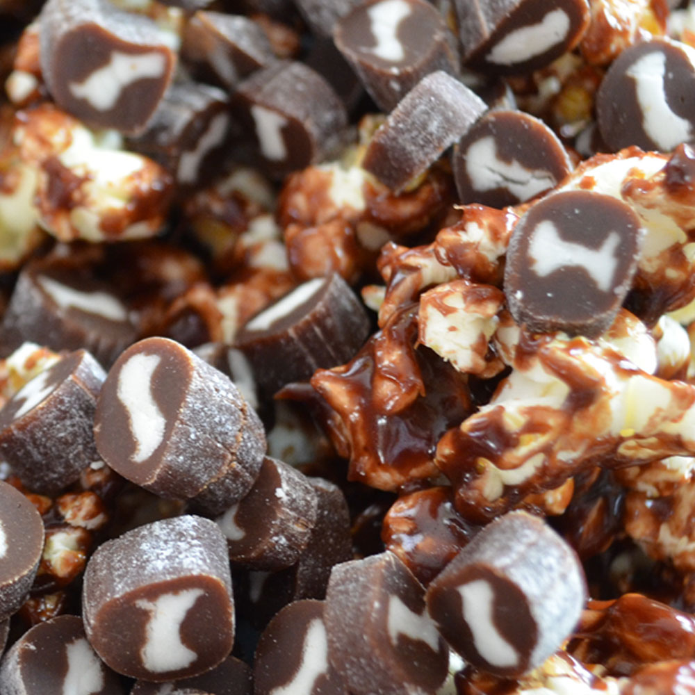 Recipe: Chocolate Cow Tales Chocolate Popcorn